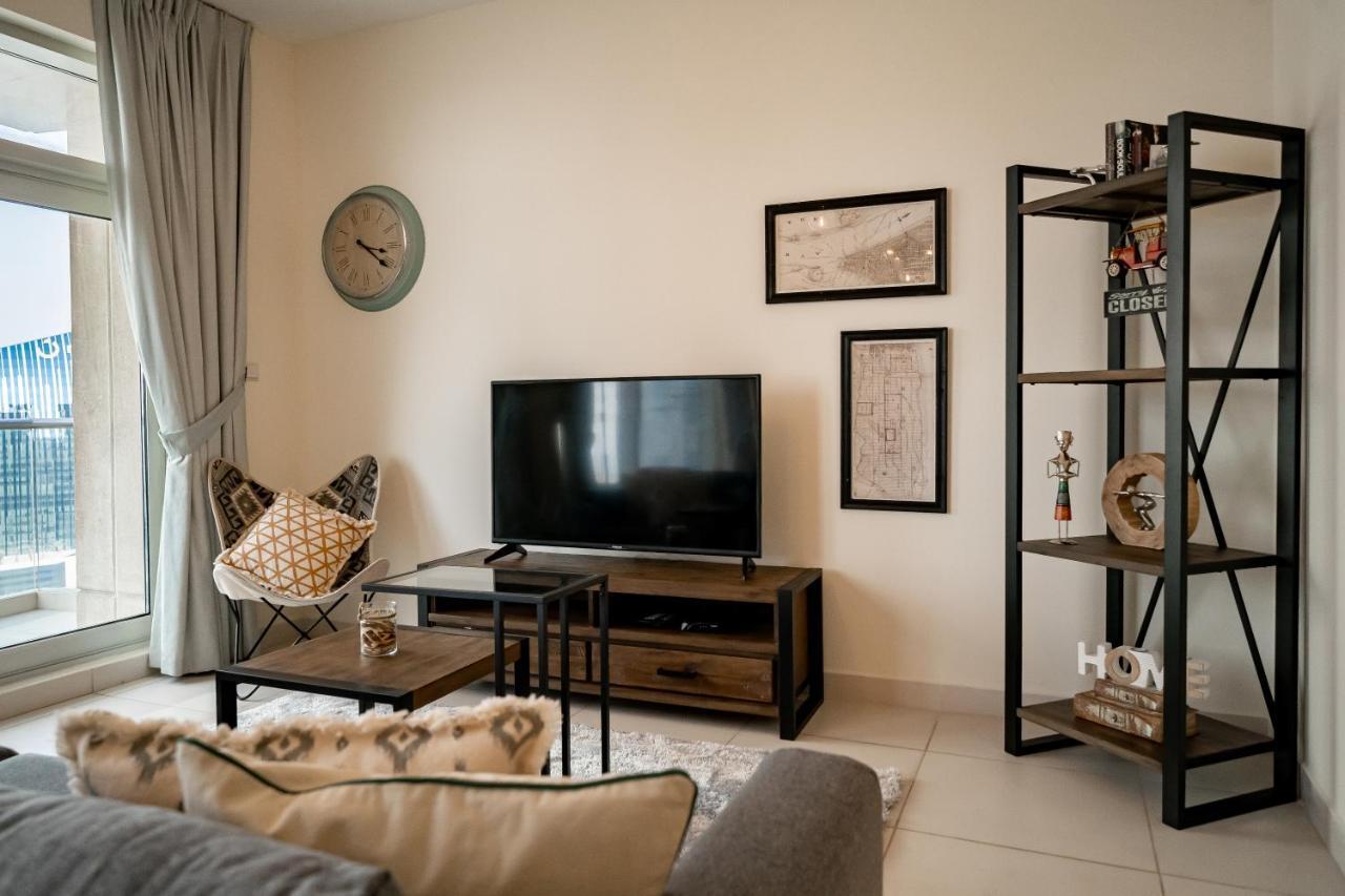 두바이 Higuests - Designer Apt With Panoramic View Near Burj Khalifa 아파트 외부 사진