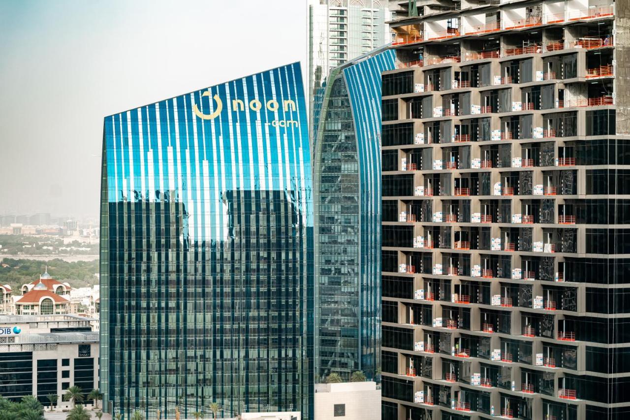 두바이 Higuests - Designer Apt With Panoramic View Near Burj Khalifa 아파트 외부 사진